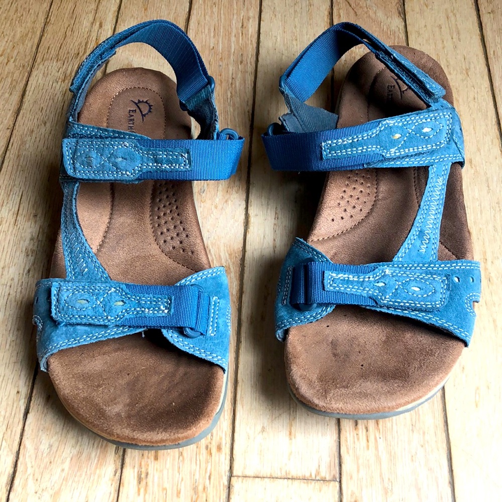 EarthOrigins women’s leather sandals, 9 1/2 wide